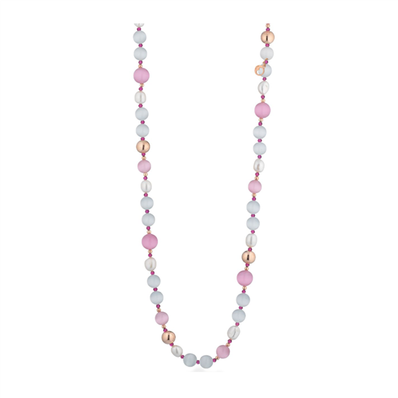 Collier Glamour Femme in Argent Perla LGNK406 - LGNK406